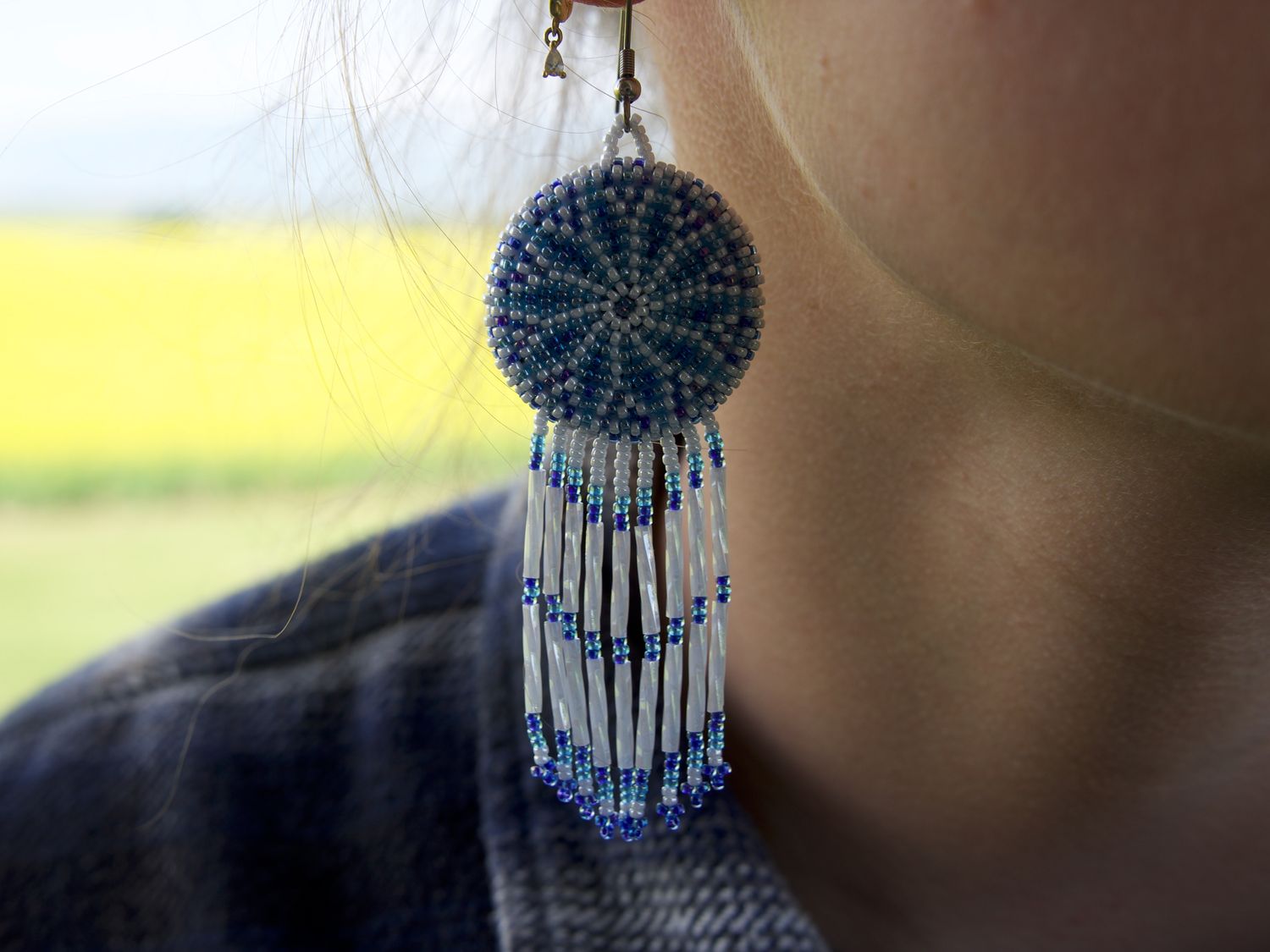Handcrafted Beaded Earrings_616