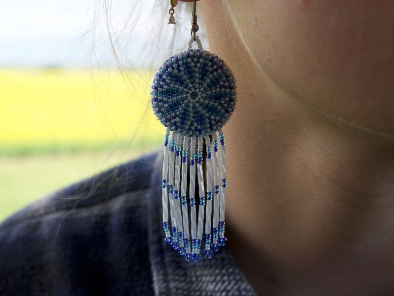 Handcrafted Beaded Earrings_616