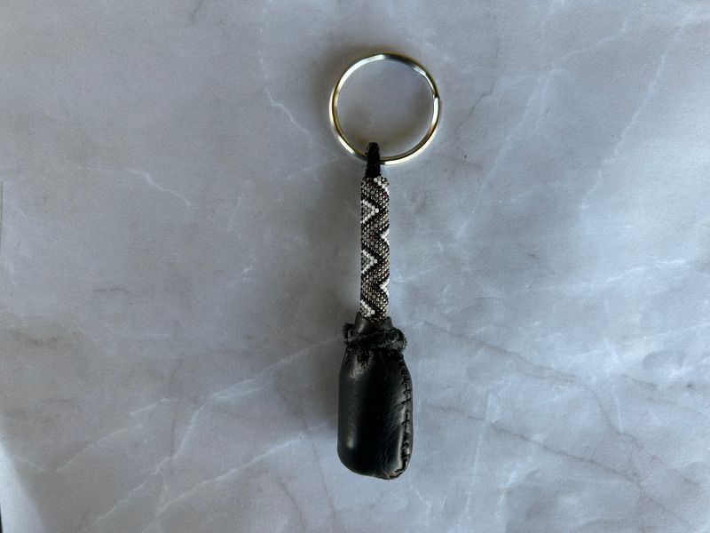 Montana Beaded Drummer Key Fob