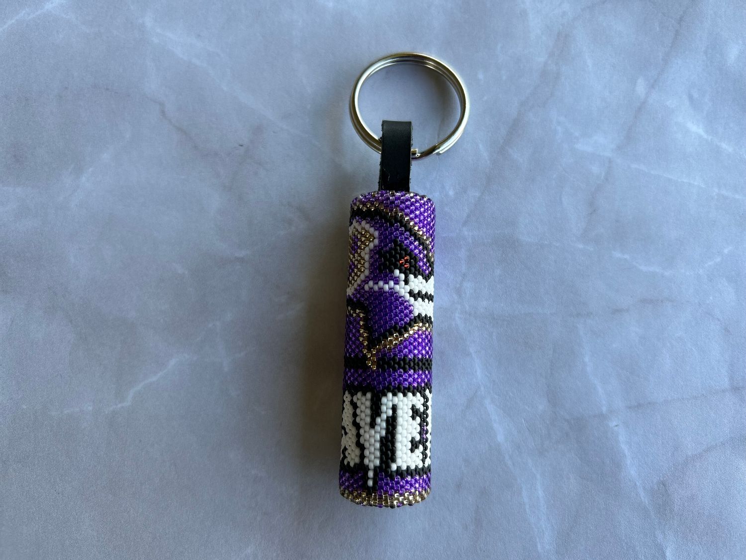 Beaded Themed Key Fob