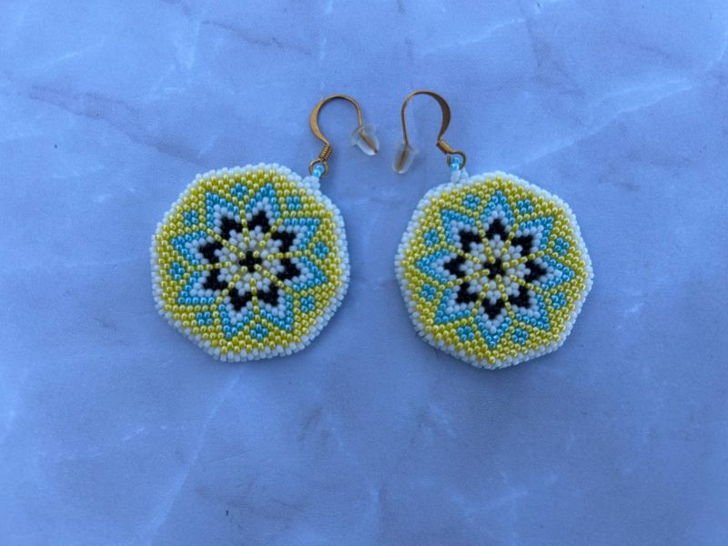 Handcrafted Beaded Earrings
