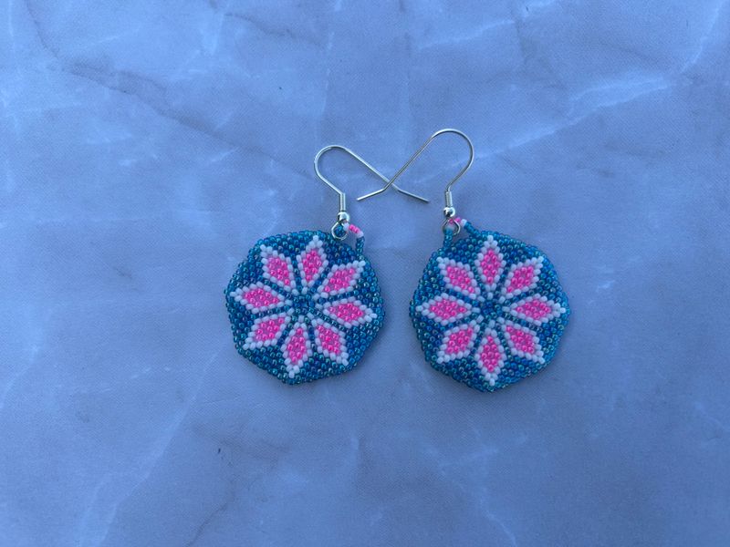 Handcrafted Beaded Earrings