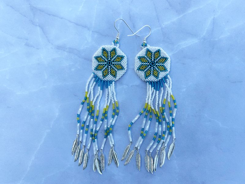 Handcrafted Beaded Earrings