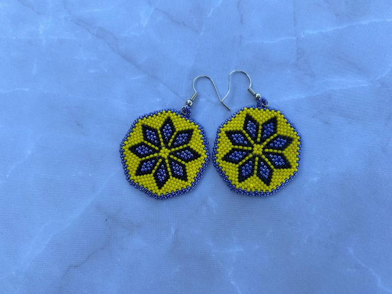 Handcrafted Beaded Earrings