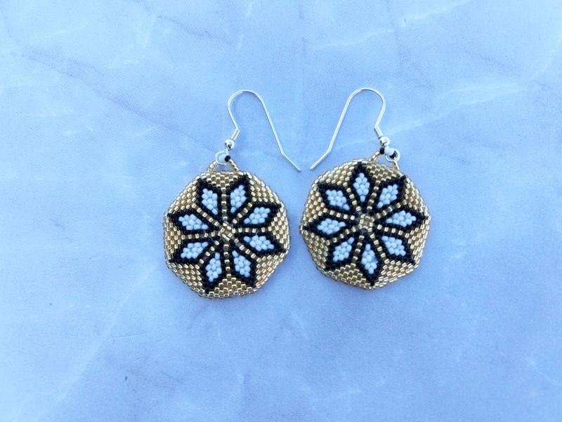 Handcrafted Beaded Earrings