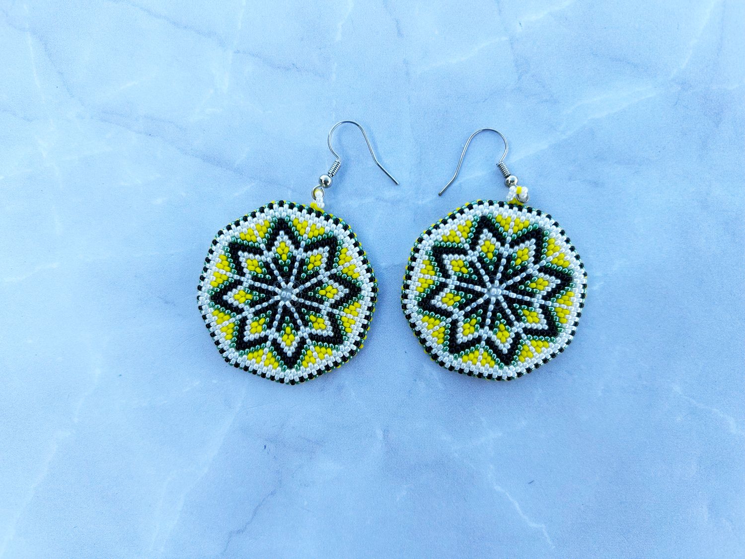 Handcrafted Beaded Earrings