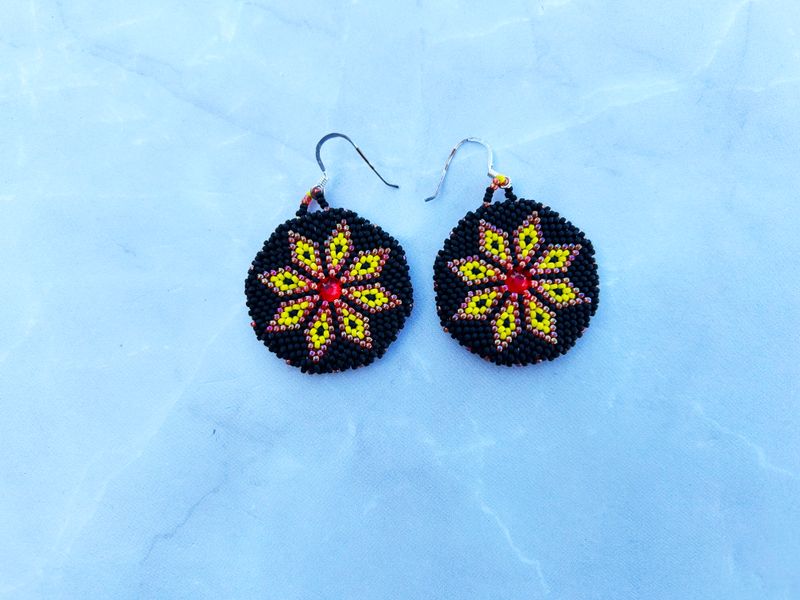 Handcrafted Beaded Earrings