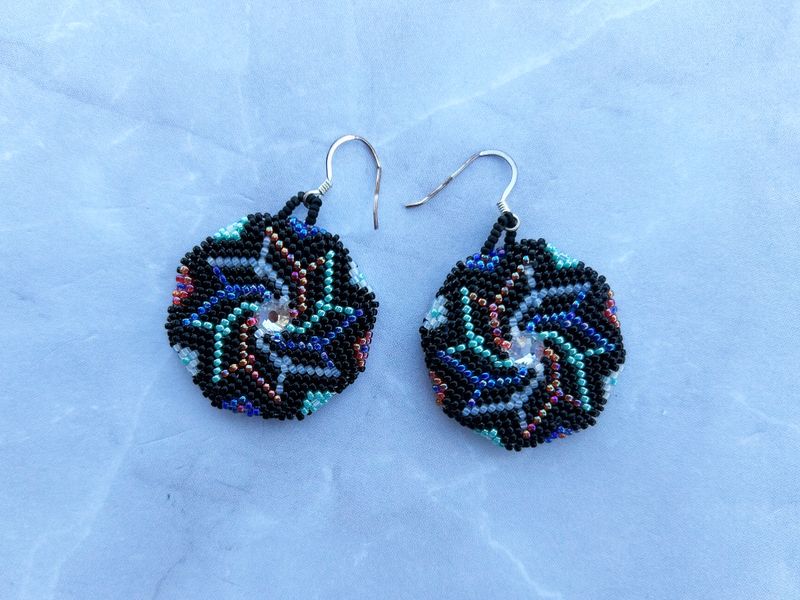 Handcrafted Beaded Earrings