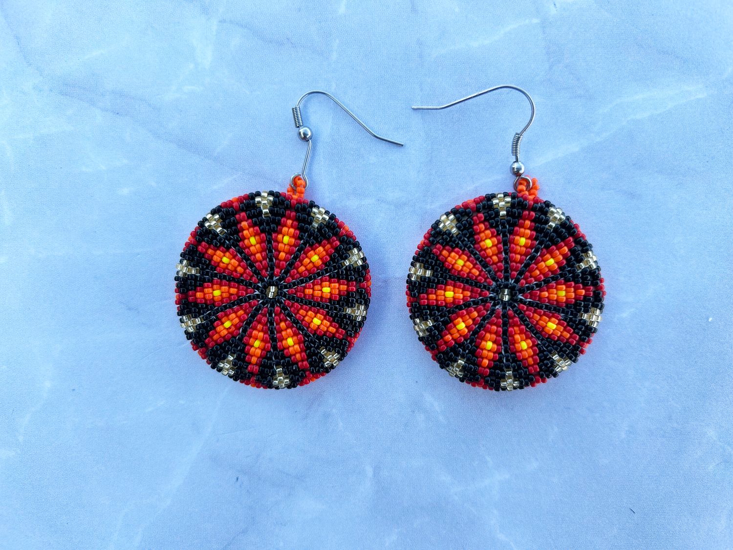 Handcrafted Beaded Earrings
