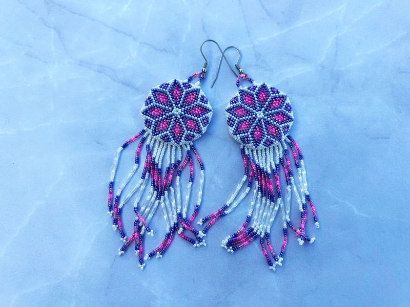 Handcrafted Beaded Earrings