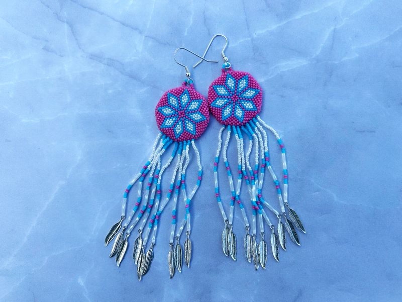 Handcrafted Beaded Earrings