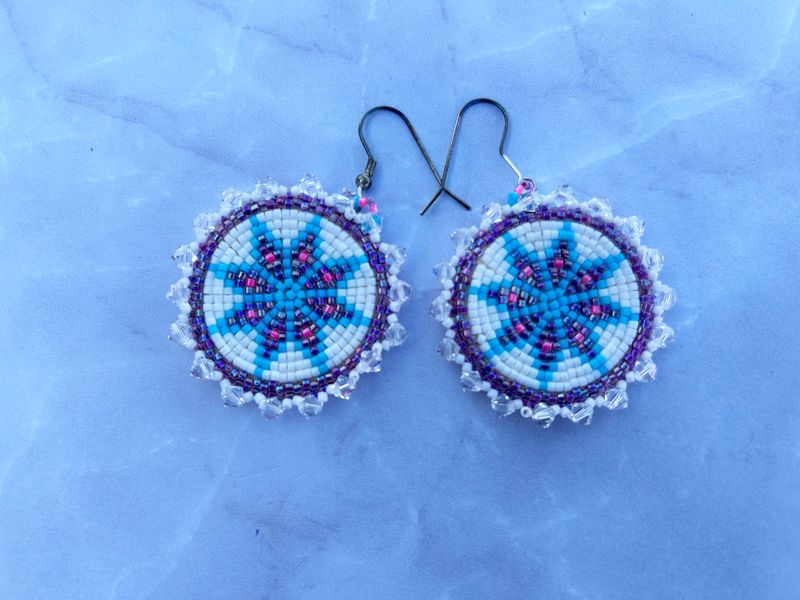 Handcrafted Beaded Earrings