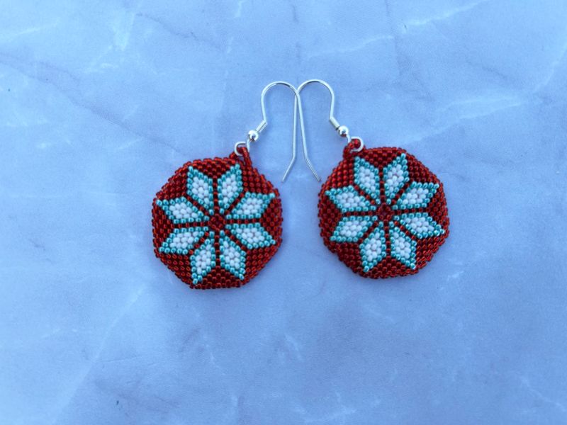 Handcrafted Beaded Earrings