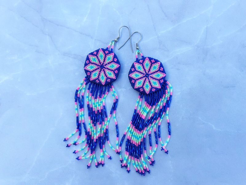 Handcrafted Beaded Earrings