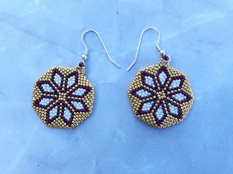 Handcrafted Beaded Earrings