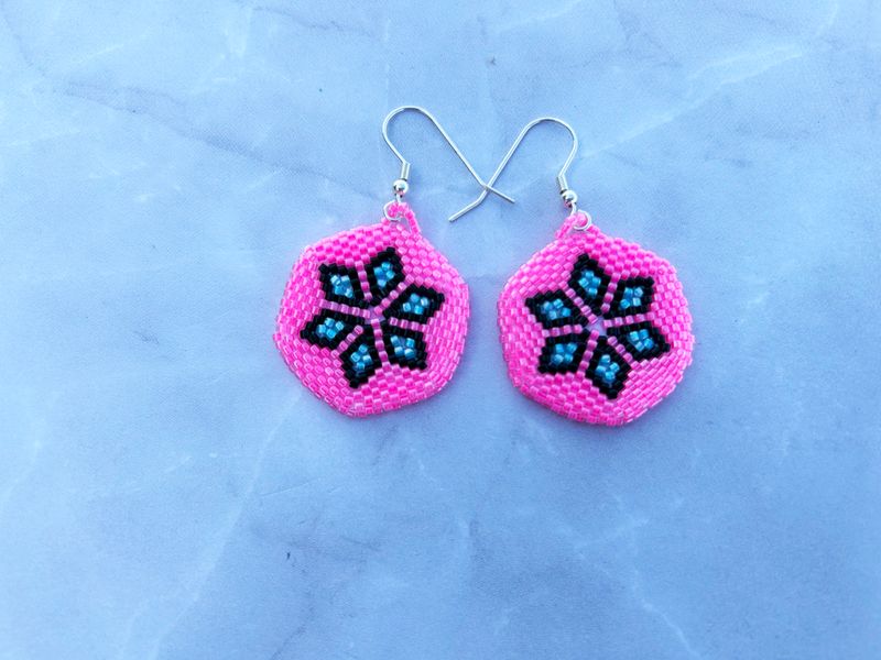 Handcrafted Beaded Earrings