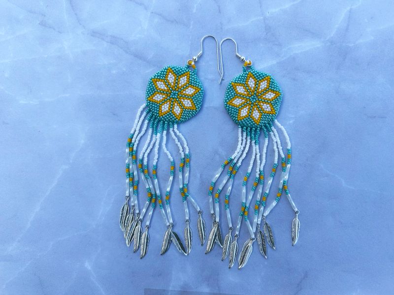 Handcrafted Beaded Earrings