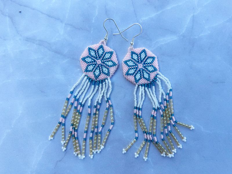 Handcrafted Beaded Earrings