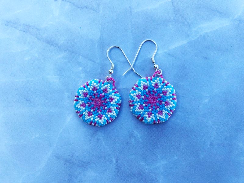 Handcrafted Beaded Earrings