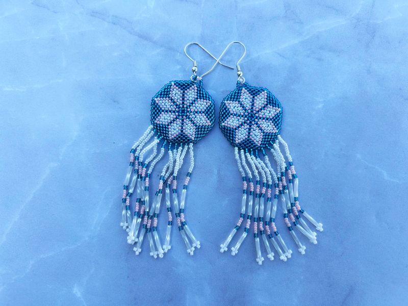 Handcrafted Beaded Earrings