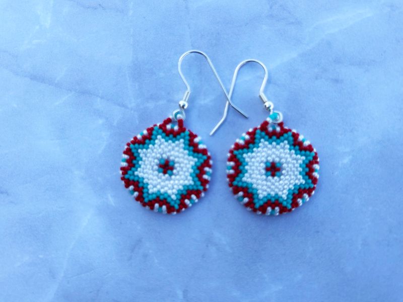 Handcrafted Beaded Earrings