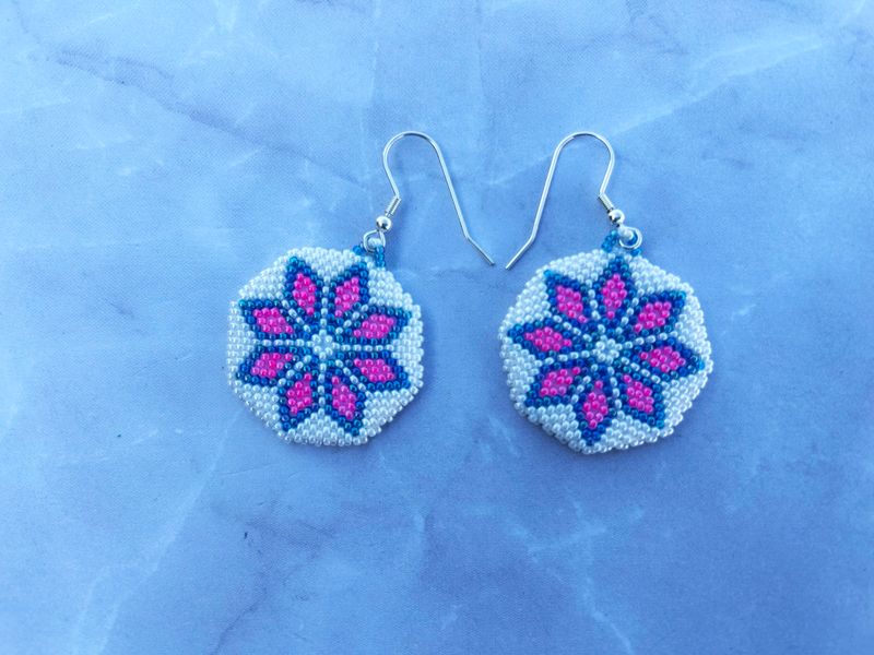 Handcrafted Beaded Earrings