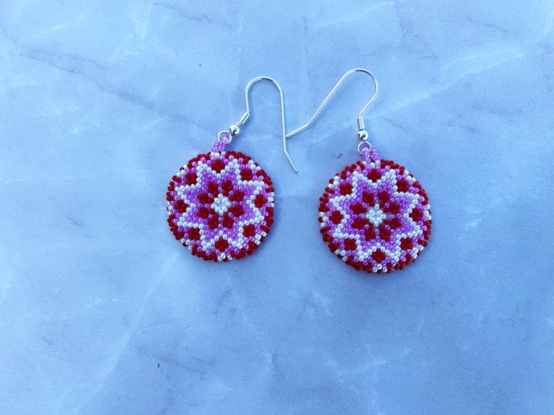 Handcrafted Beaded Earrings