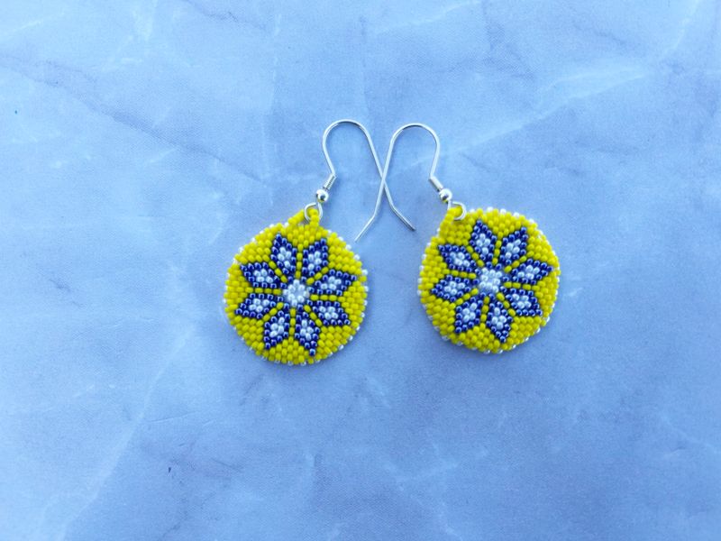 Handcrafted Beaded Earrings