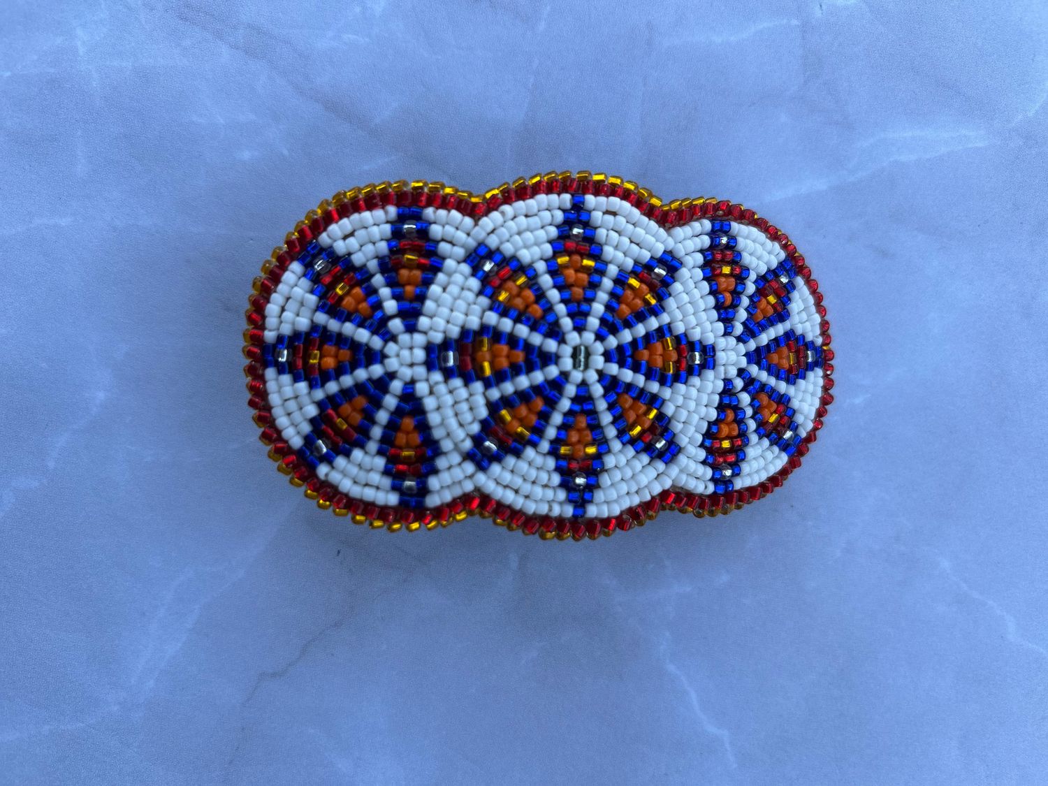 Beaded Barrette Hair Clip