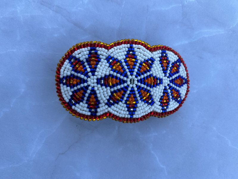 Beaded Barrette Hair Clip