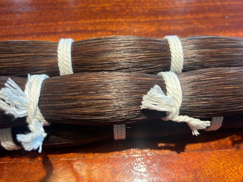 Darker Brown Horse Tail Hair – 30”