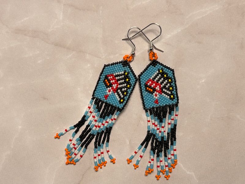 Handcrafted Beaded  Earrings