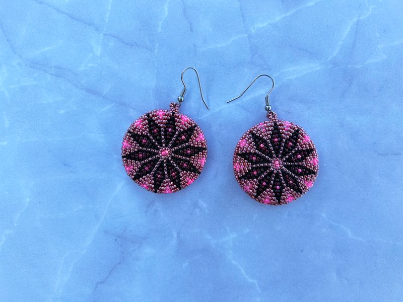 Handcrafted Beaded Earrings