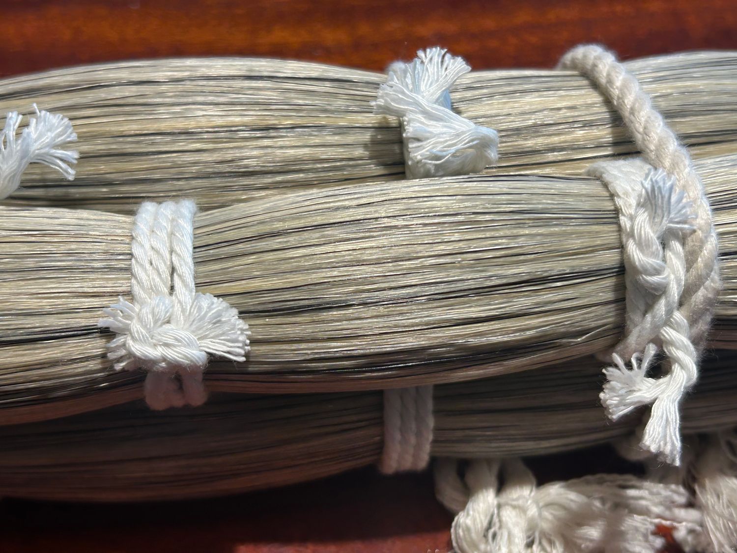 Lighter Gray Horse Tail Hair – 30”