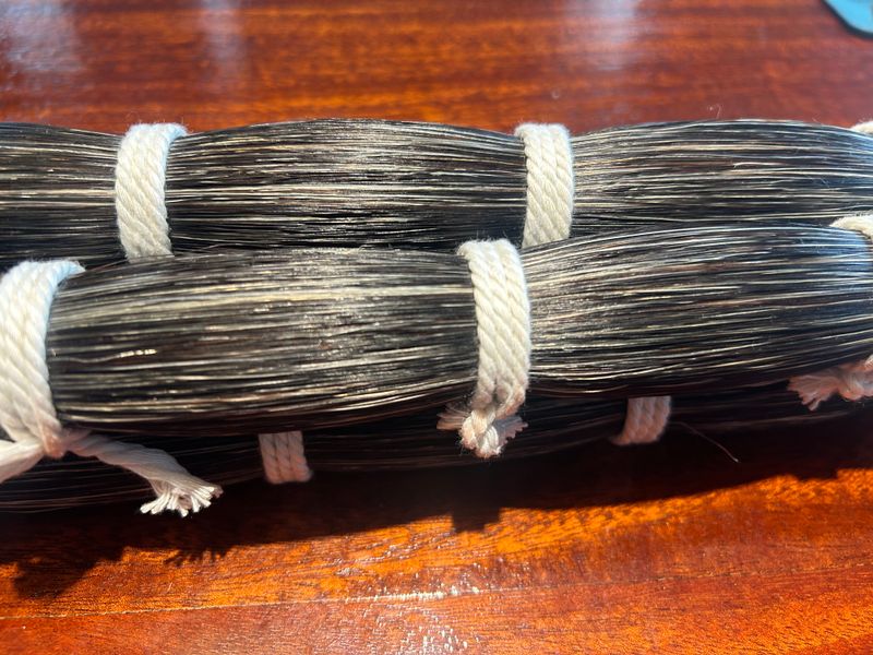 A11_Dark Gray Horse Tail Hair – 30” A11_Dark Gray Horse Tail Hair – 30”