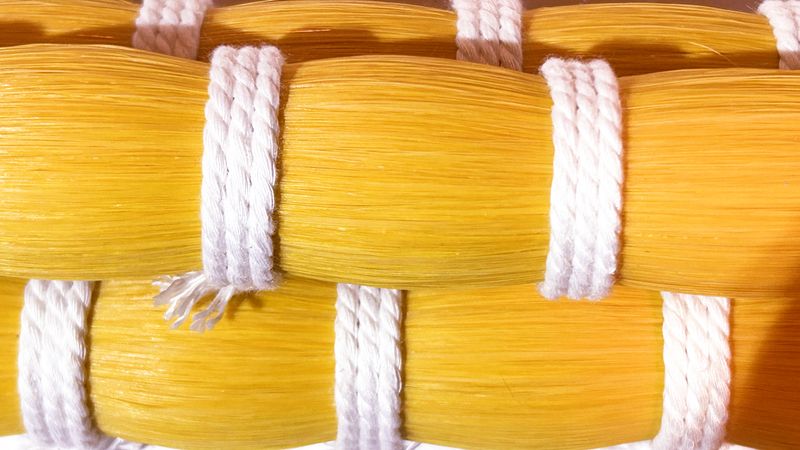 A20 Yellow Horse Tail Hair – 30”