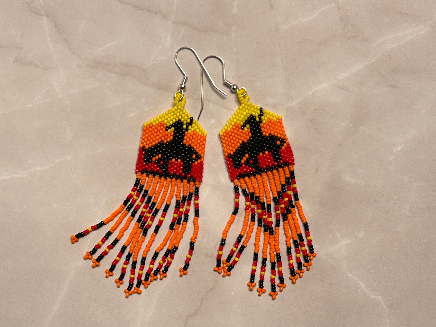 Handcrafted Beaded Earrings