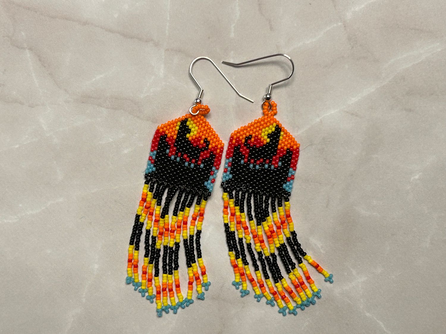 Handcrafted Beaded Earrings