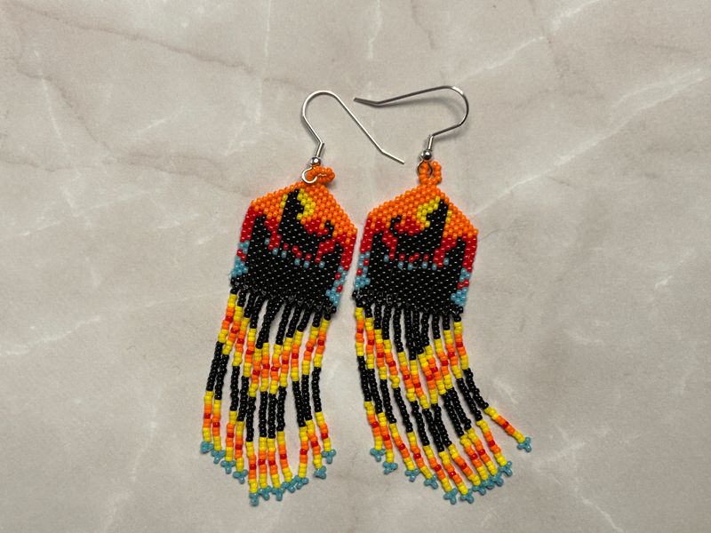 Handcrafted Beaded Earrings