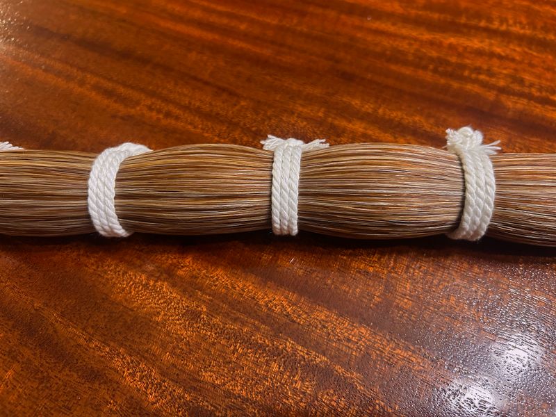 A12 White Chestnut Flaxen Horse Tail Hair – 30” A12 White Chestnut Flaxen Horse Tail Hair – 30”