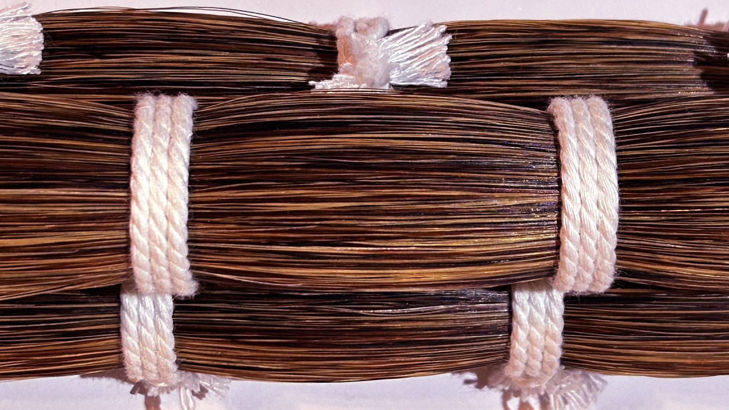 A14 Chestnut Flaxen Horse Tail Hair – 30”