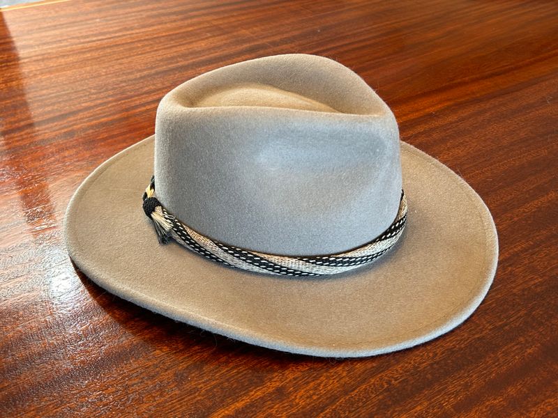 Hand Hitched Horsehair Hat Band_#230 Hand Hitched Horsehair Hat Band_#230