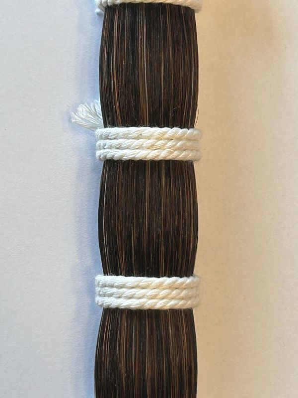 A15 Natural Mixed Horse Tail Hair – 35”