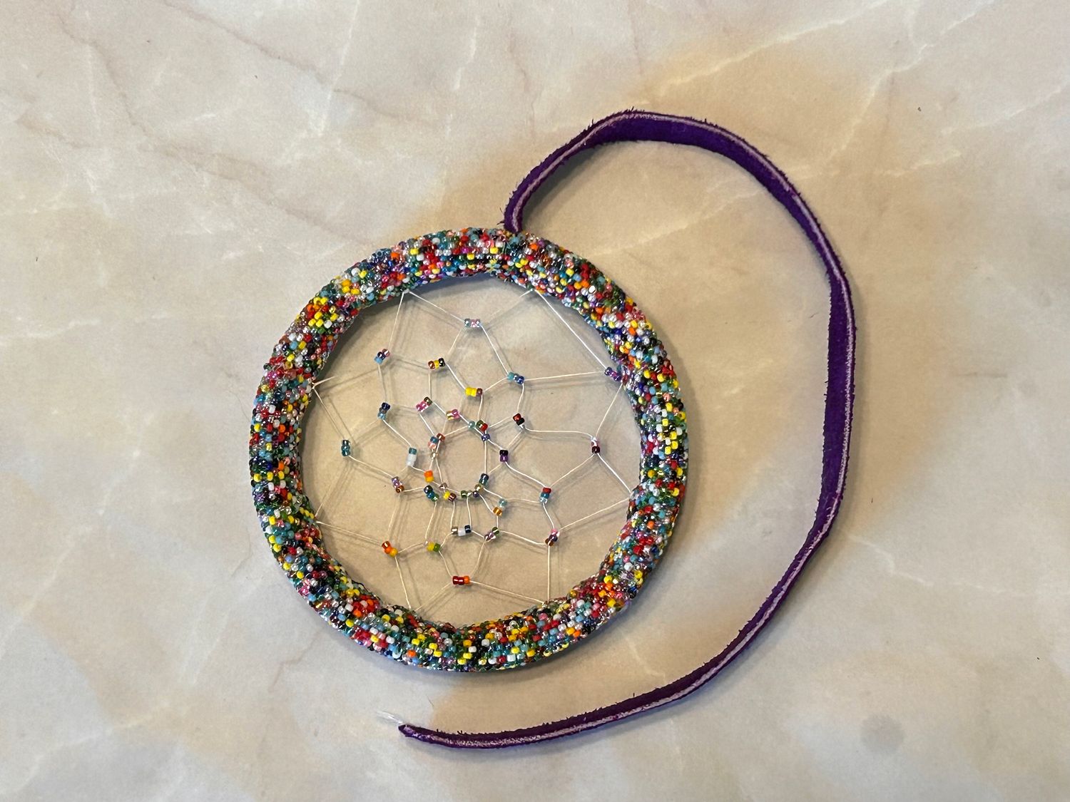 Beaded Dream Catcher