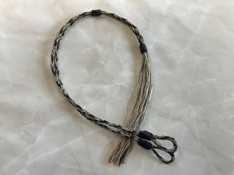 Horsehair Eyewear Strap Retainer 158 Horsehair Eyewear Strap Retainer 158