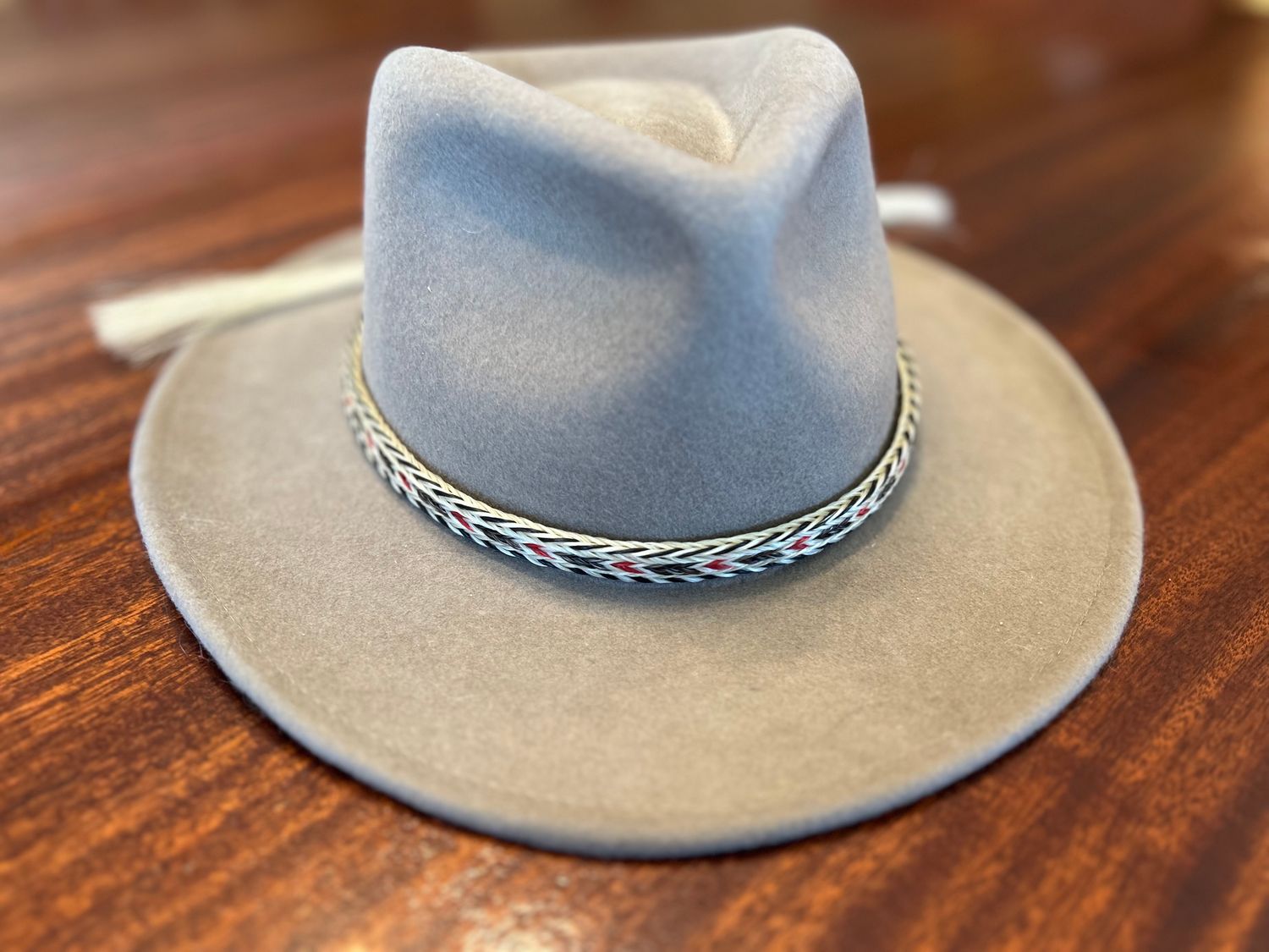 Braided Horsehair Hat Band 235