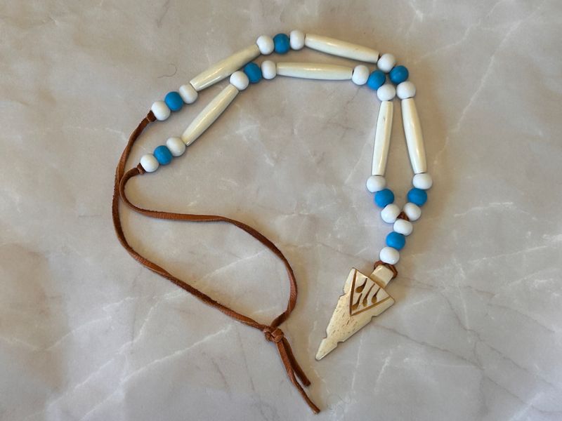 Bone Hair Pipe Necklace 960