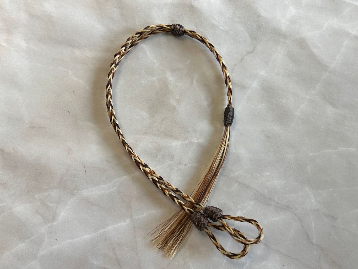 Horsehair Eyewear Strap Retainer 156