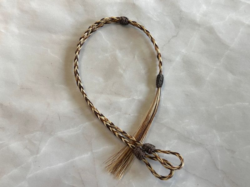 Horsehair Eyewear Strap Retainer 156 Horsehair Eyewear Strap Retainer 156