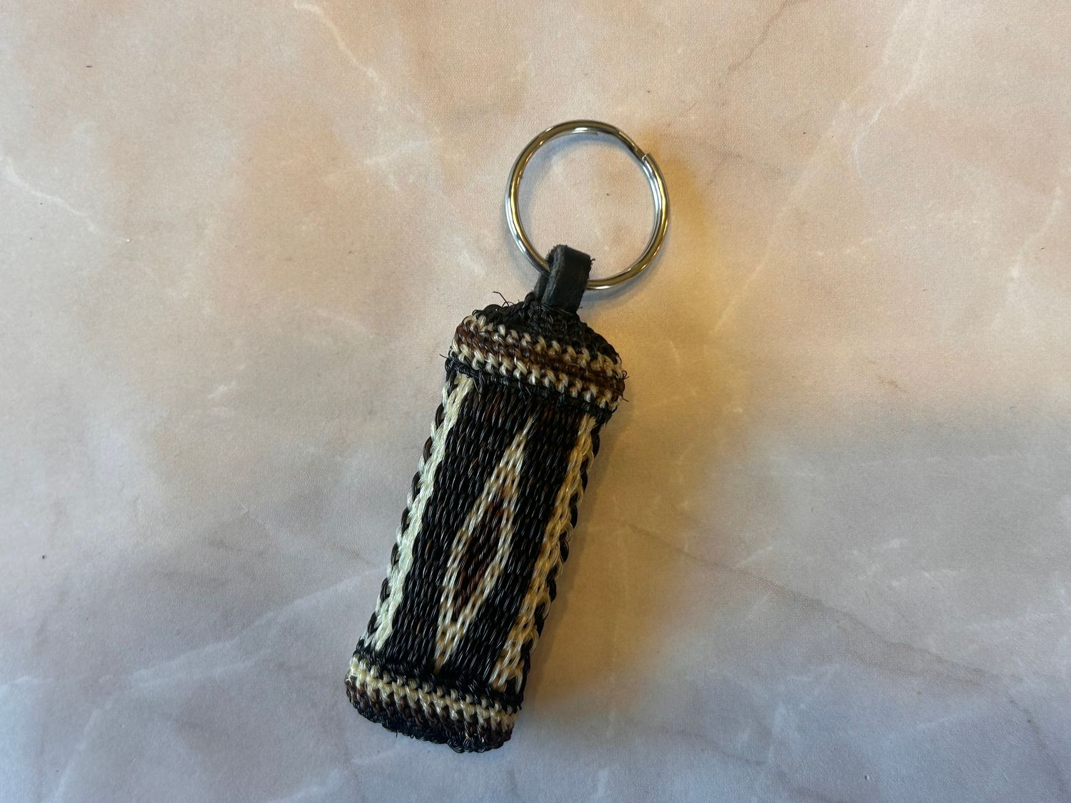 Hand-Hitched Horsehair Flat Key Fobs 143